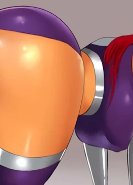 Starfire Orange Ass [teen titans]