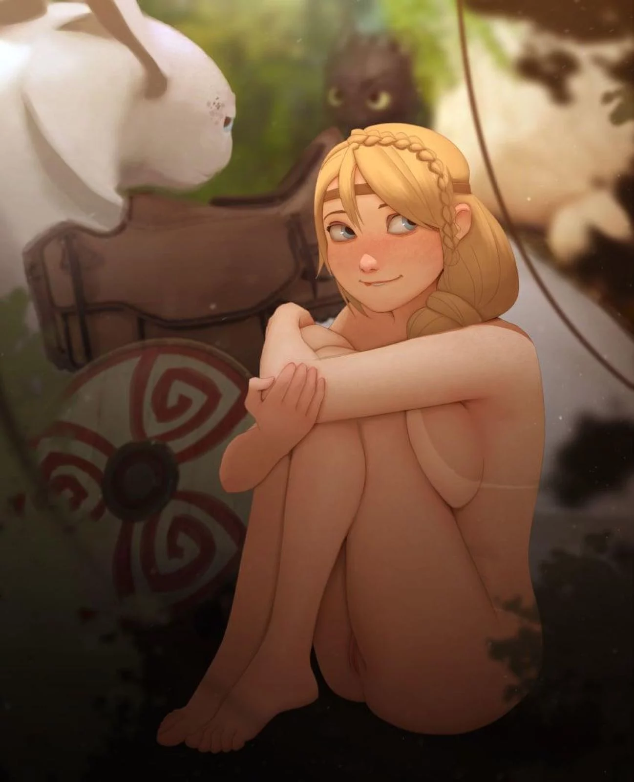 Astrid Hofferson Naked (Sillygirl) [How To Train Your Dragon]