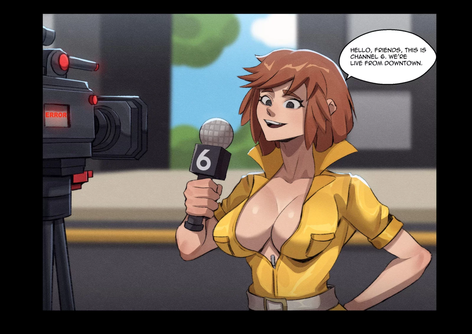 April O'Neil (Okumaroart) [Teenage Mutant Ninja Turtles]