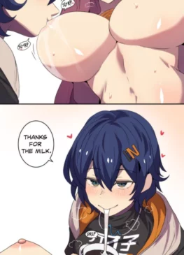 Belle loves Nicole's fresh milk (hinghoi) [Zenless zone zero]