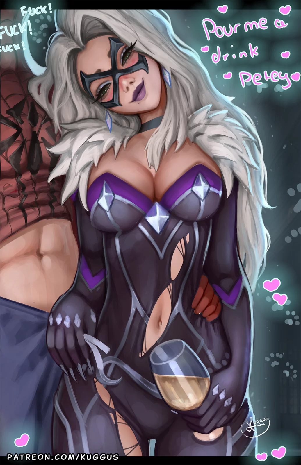 Black Cat is thirsty (Kuggus) [marvelrivals]