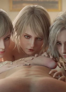 Leon X Sherry X Ashley X Grace [Resident Evil] (Fugtrup)