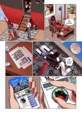 Malevola - Malevola's Vacation - Spooky Island Possession (Ferbiz, Inks by Rorro, SusukiDraws) Full Comic Pages 1-12 [Dispatch]