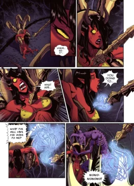 Malevola - Malevola's Vacation - Spooky Island Possession (Ferbiz, Inks by Rorro, SusukiDraws) Full Comic Pages 1-12 [Dispatch]