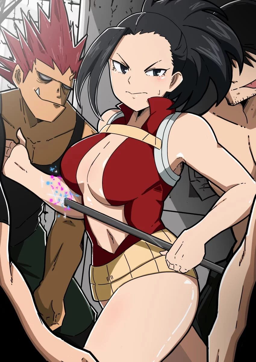 Momo yaoyorozu(Mark gavatino)[my hero academia]