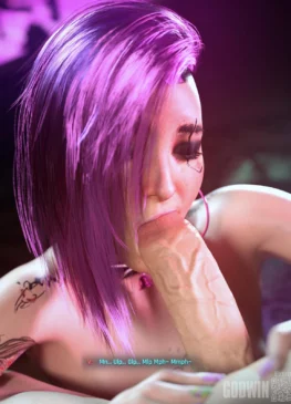 "Mox Lifepath" V Blowjob & Creamy Finish! (Godwin) [Cyberpunk 2077]