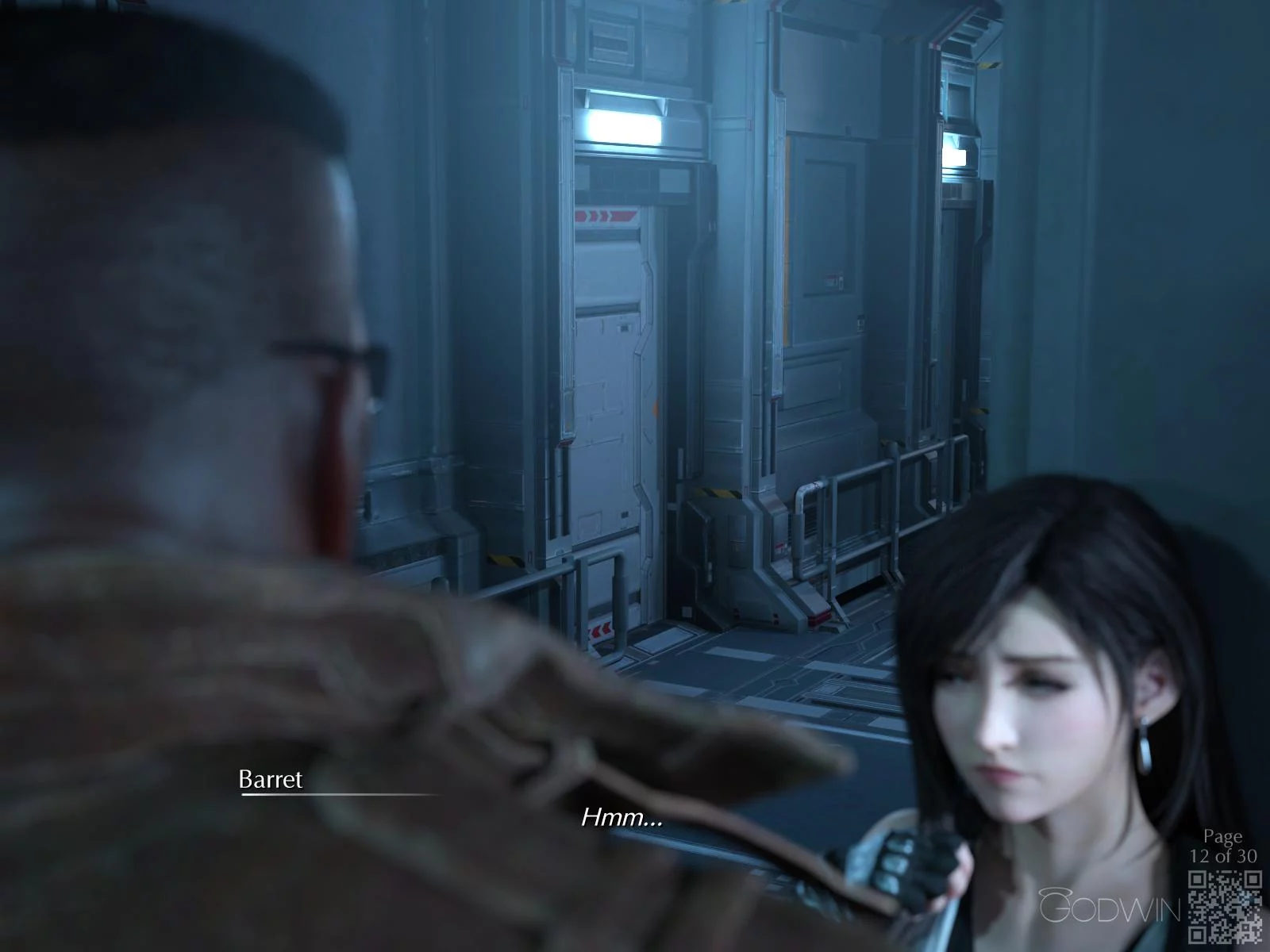 NEW COMIC RELEASE! "Tangents (A Side)" feat. Tifa & Barret / Pages 1 to 15 of 30 (Godwin) [Final Fantasy 7]
