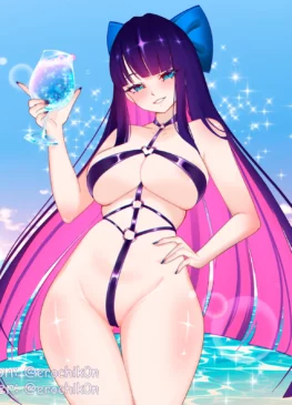 Stocking's bikini~ [Panty & Stocking with Garterbelt] (@erochik0n)