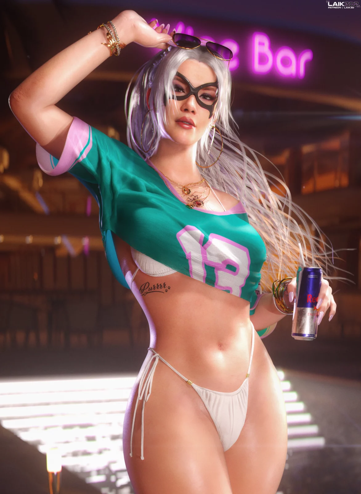 Black Cat - 'Purrrr' (Laik3D) [Marvel]