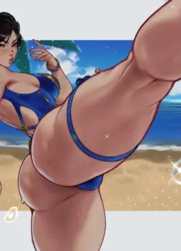 Chun Li Swimsuit (AoranPB) [Street Fighter]