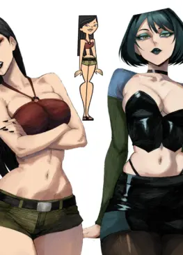 Gwen & Heather [Total Drama Island] (@Hex_Mama444)