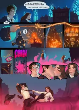 Harry and Hermione in the Room of Requirements [Joixxx] (Harry Potter)