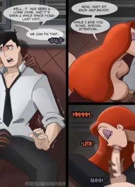 Jessica Rabbit Noir (Hermit Moth)[who framed roger rabbit]
