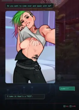 Judy invites Panam over for some fun [Cyberpunk 2077] (Minko)