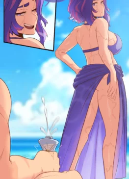 Lady Nagant at the Beach (GreatM8) [My Hero Academia]