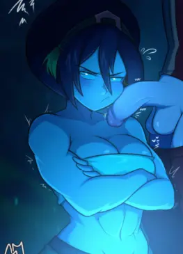 Pouty Toph [Avatar: The Last Airbender] (SemiDraws)