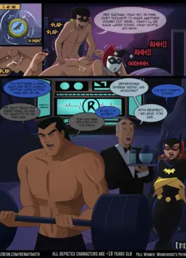 Robin and Harley Quinn in The Wonderbird's Patrol (Hermitmoth) [Batman/DC Comics]