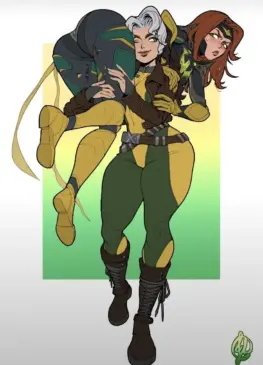 jean grey and rogue [Arista Leal]