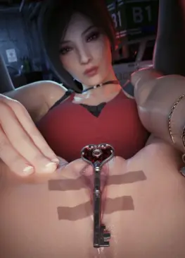 Ada has the key (Hakkux3D) [Resident Evil]