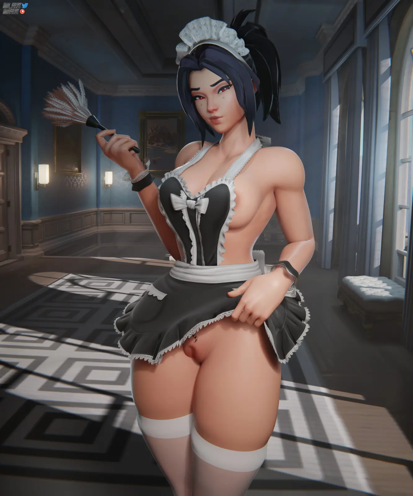 Anran - 'Succulent Chinese Maid' (Has_Feldt) [Overwatch]