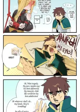 Darkness humiliated by Kazuma (ennhentai) [KonoSuba]