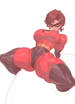 Elastigirl Stuck (Rebigaki) [The Incredibles]