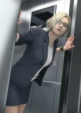 Grace on her way to the office (HydraFXX) [Resident Evil]