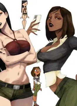 Gwen, Heather, Courtney and Lindsey (Hex_Mamania) [Total Drama Island]