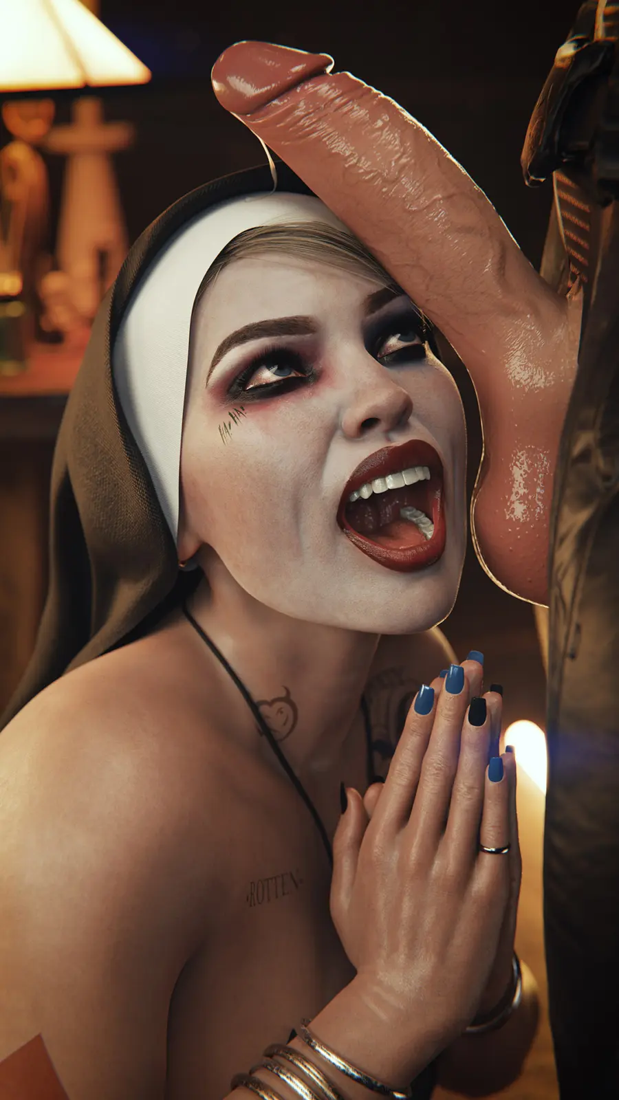 Harley Quinn Nun [DC] (Rescraft)