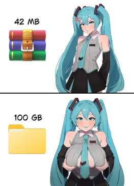Hatsune Miku ZIP (ZuwuDraws) [Vocaloid]
