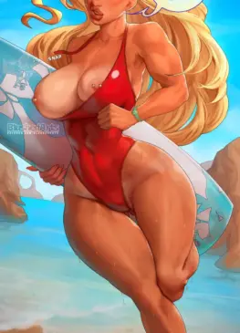 Lifeguard suit malfunction [Lilo & Stitch] (BlushedArts)