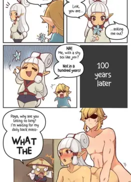 Link years after getting rejected (babusgames) [Legend of Zelda]