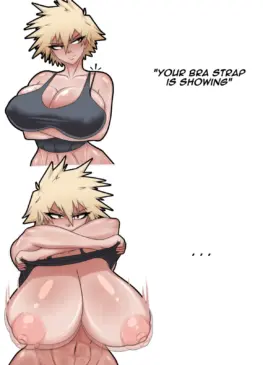 Mitsuki’s bra strap is showing (AntojadorVRD) [My Hero Academia]