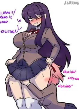 Natsuki, Yuri [Doki Doki Literature Club!] (liamvickers98)