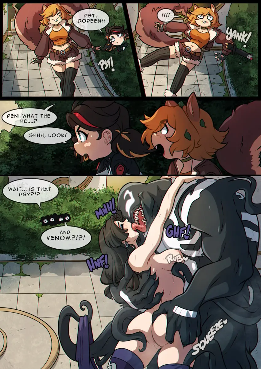 Psylock x Venom by (kinkymation) from [Marvel Rivals]