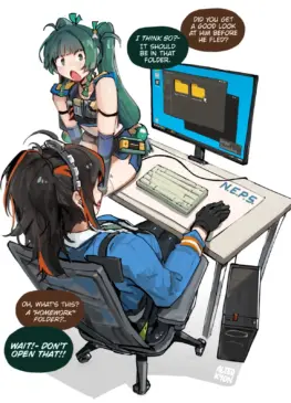 Qingyi's "Homework" Folder (Alterkyon) [Zenless Zone Zero]