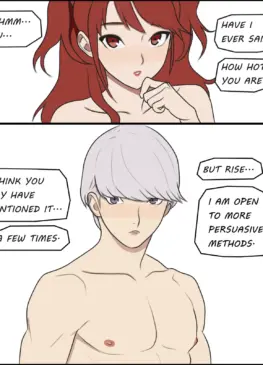 'Rise X Yu: A Lover's Desire' Comic. Rise Kujikawa [Persona 4] (VermilionPassion)