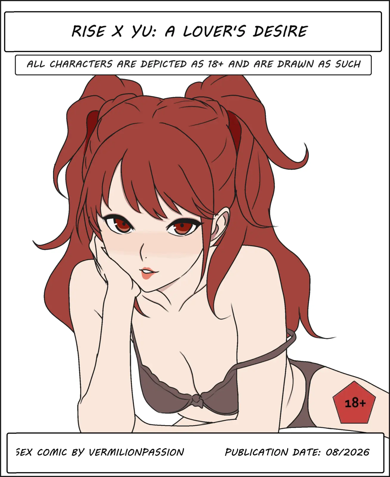 'Rise X Yu: A Lover's Desire' Comic. Rise Kujikawa [Persona 4] (VermilionPassion)