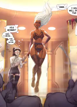 Storm lingerie shopping (OrcBarbies) [Marvel Rivals]