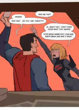 Supergirl - Kara's secret photos with Jimmy Olsen (Amugea) [DC, My Adventures With Superman]