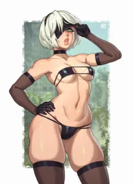 2B's bikini (Rizdraws) [NIER: AUTOMATA]