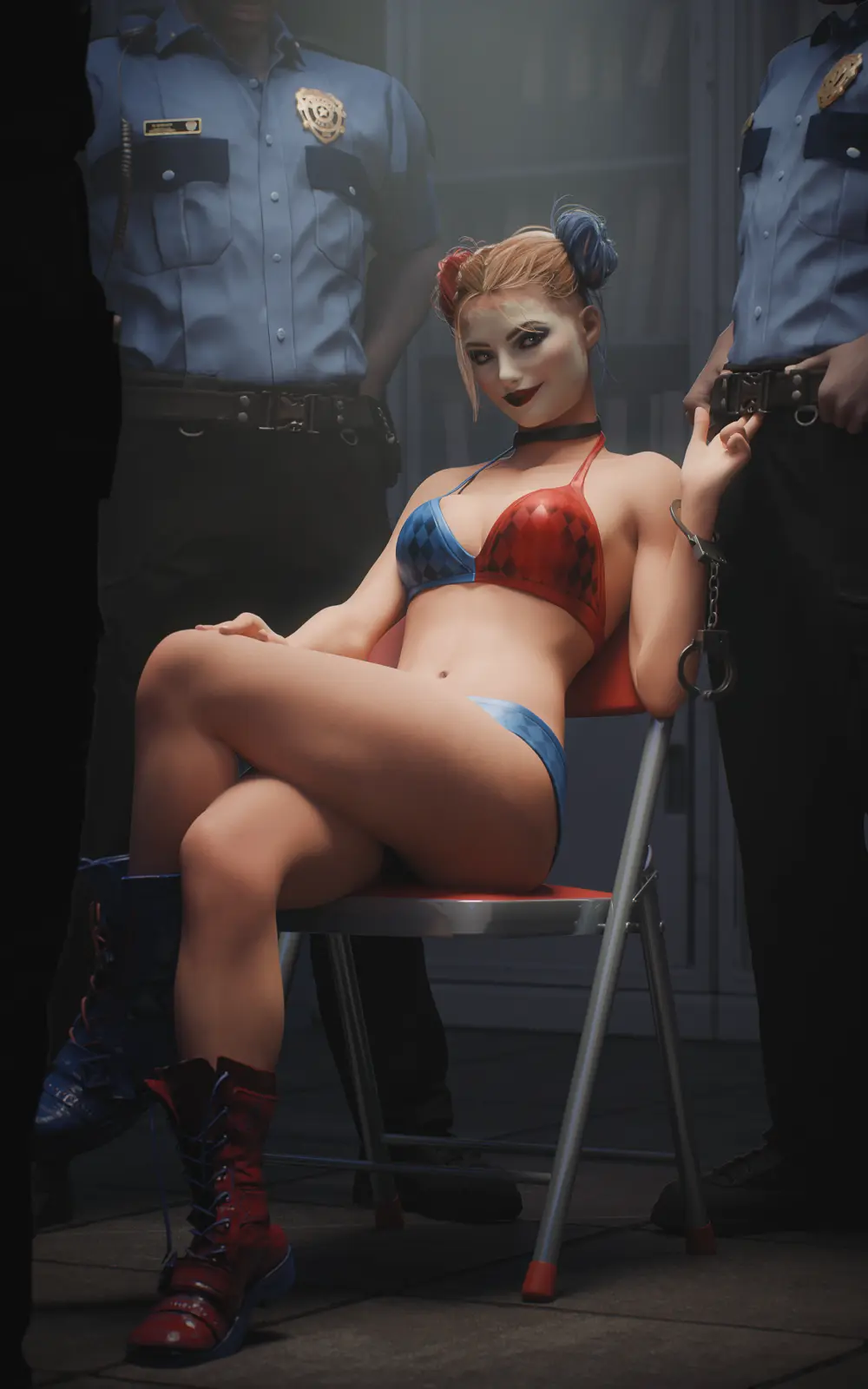 Harley's interrogation (Fugtrup) [DC]