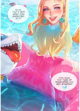 Helping Sue with her sunscreen (Prywinko) [Marvel Rivals]