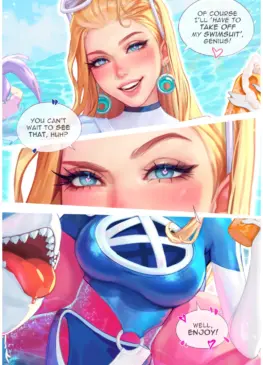Helping Sue with her sunscreen (Prywinko) [Marvel Rivals]