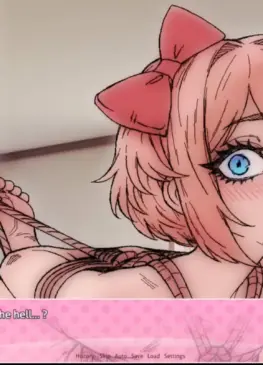I gently open the door...(Orangtheman)[doki doki literature club]