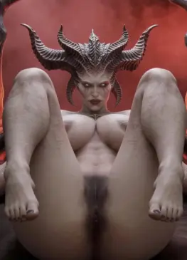 Lilith shows her thick boobs and Booty “Lilith” (Diablo) [Fallen Angel]
