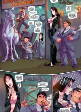 Morticia x Gomez (Fred Perry) [The Addams Family]