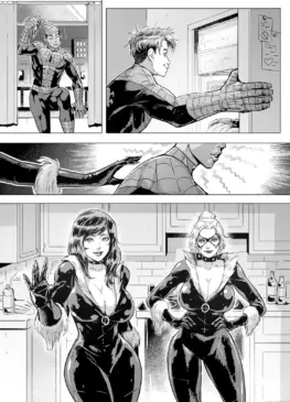 Peter's dream with Mary Jane and Black Cat [Marvel] (Cirenk)