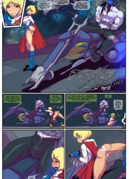 Power Girl x Lobo [DC COMICS] (Fred Perry)