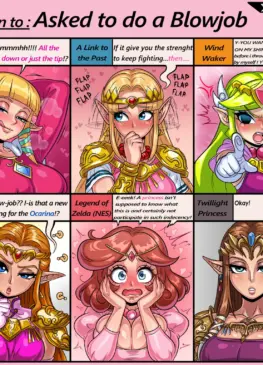 Princess Zelda's fluctuating levels of desires (Blannis Art) [The Legend of Zelda]
